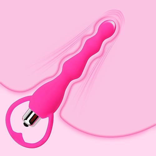 DL-Unexpected 4 Pink Oval Beads Smooth Beads Sexy Toy for Women and Men