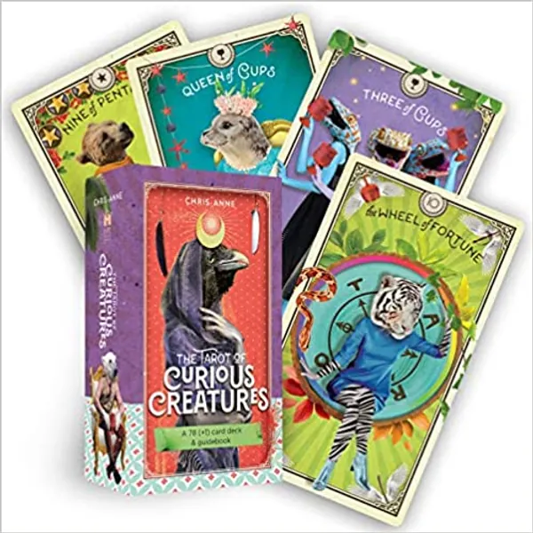 The Tarot of Curious Creatures: A 78 (+1) Card Deck and Guidebook - 