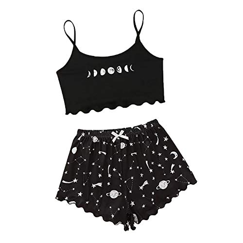 Pyjama Set Crop Top 