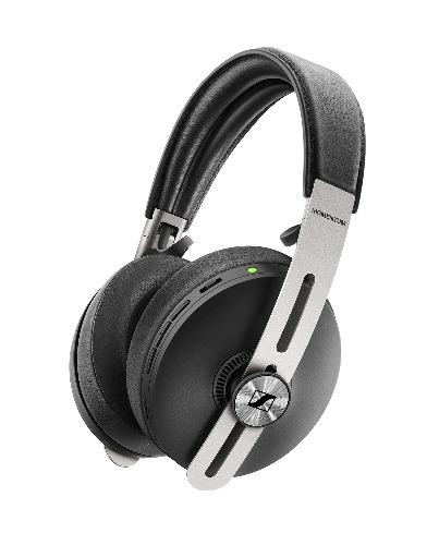 SENNHEISER Momentum 3 Wireless Noise Cancelling Headphones with Alexa, Auto On/Off, Smart Pause Functionality and Smart Control App, Black - Black