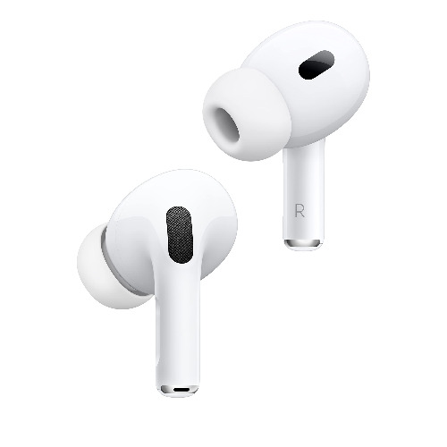 Apple AirPods Pro (2nd Generation) Wireless Earbuds, Up to 2X More Active Noise Cancelling, Adaptive Transparency, Personalized Spatial Audio, MagSafe Charging Case, Bluetooth Headphones for iPhone - AirPods Pro 2nd Gen
