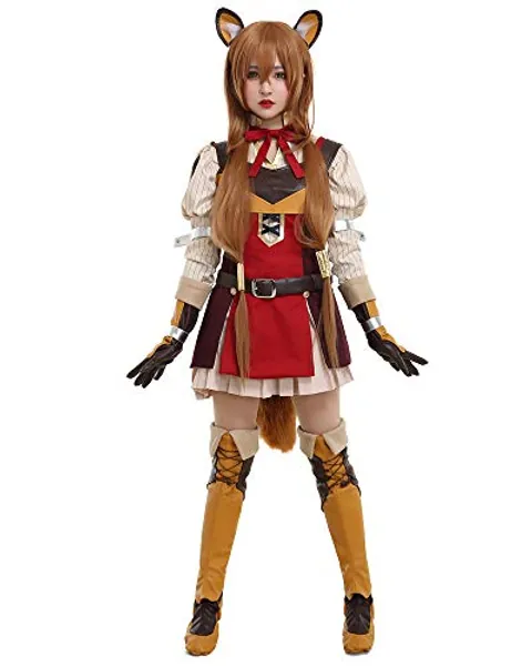 Haikyuu Women's Anime Cat Cosplay Costume Outfit with Ears and Tail - Small - Multicolored
