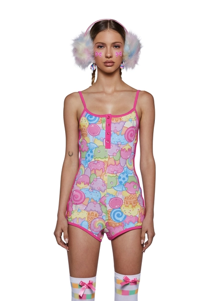 Sugar Rush Thermal Onesie | X-Small