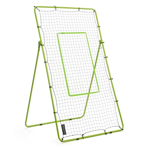 Volleyball Rebounder Net Volleyball Rebounder Bounce Back Volleyball Practice Net 7x4 ft for Single Player Volleyball Training Five Rebound Angles
