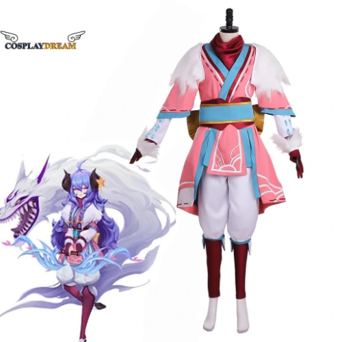 Game LOL Spirit Blossom Kindred Cosplay Costume Adult Women Eternal Hunters Cosplay Costume Halloween Fancy Suit Custom Made - AliExpress 200000532