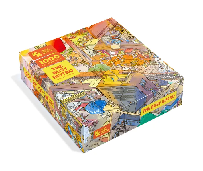 Magic Puzzle Company The Busy Bistro - 1000 Piece Jigsaw Puzzles from The