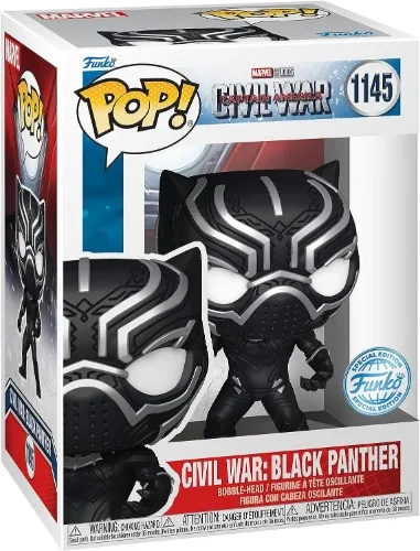 Funko Pop! Marvel: Captain America: Civil War Build A Scene - Black Panther
