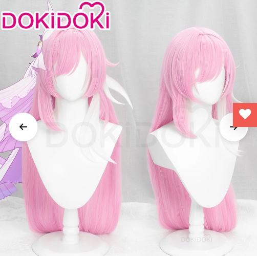 DokiDoki Game Honkai Impact 3 Cosplay Elysia Cosplay Wig Long Pink | Elysia-PRESALE