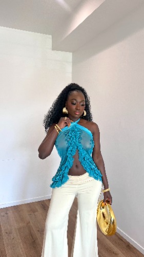 Harmony Multi Wearable Shawl - Teal | L-XL