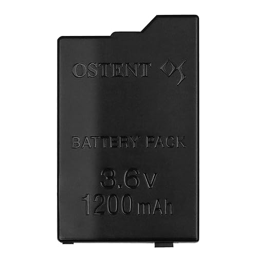 OSTENT 1200mAh 3.6V Li-ion Polymer Lithium Ion Rechargeable Battery Pack Replacement for Sony PSP 2000/3000 PSP-S110 Console