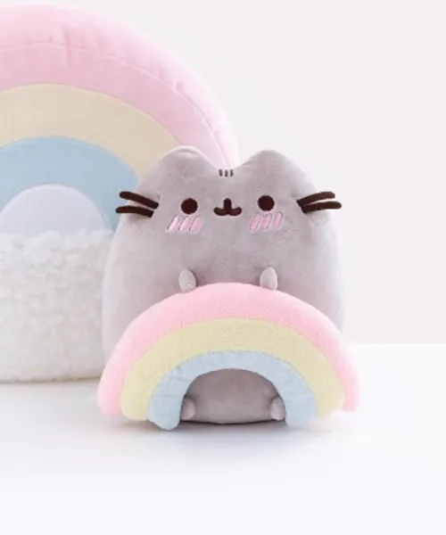 Pusheen w/ Rainbow