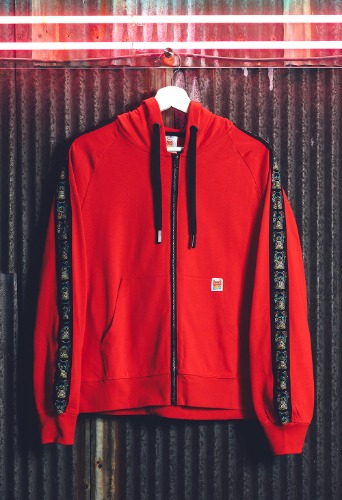 OMOCAT Side Tape Zip-Hoodie | M