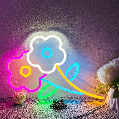 Flower Neon Sign 