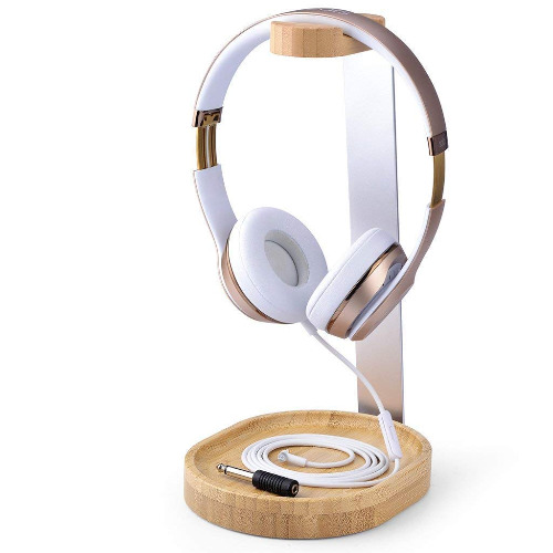 Wooden Headphone Stand