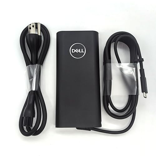 Dell Laptop Charger 130W USB C Type C AC Adapter,XPS 15 9500 9510 9520 XPS 17 9700 9710 9720 9730 AC Charger, Black, DA130PM170