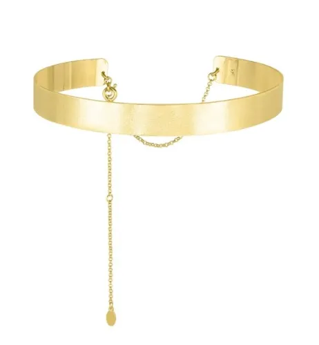 Choker - Textured Choker Necklace