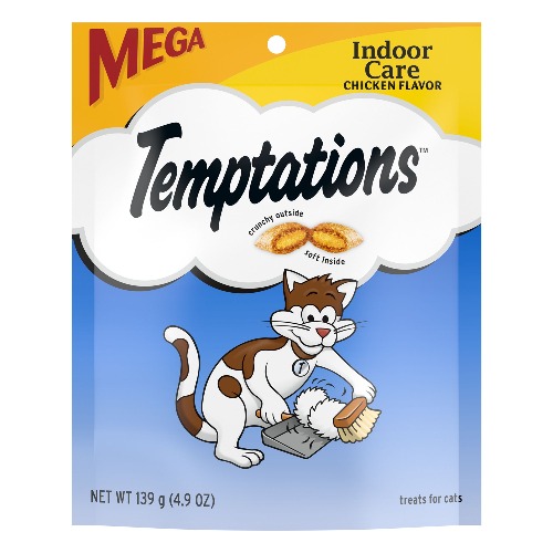 Temptations&amp;trade; Classic Adult Cat Treats - Indoor Care, Soft &amp; Crunchy, Chicken