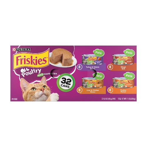 Purina&reg; Friskies&reg;  Adult Cat Wet Food - 12.93 lb.