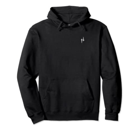 Hunt: Showdown Logo Art on Both Sides Black Edition Pullover Hoodie - Adult Unisex - Black - XX-Large