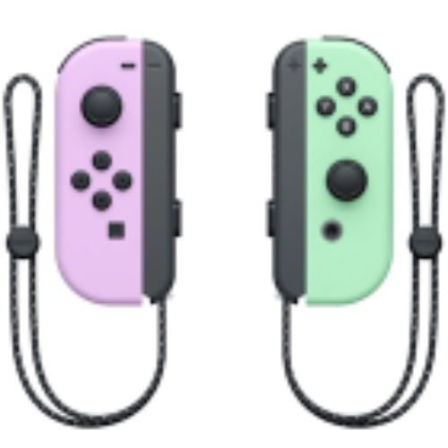 Nintendo Switch Pastel Purple Joy-Con (L) and Pastel Green Joy-Con (R) Controller Set
