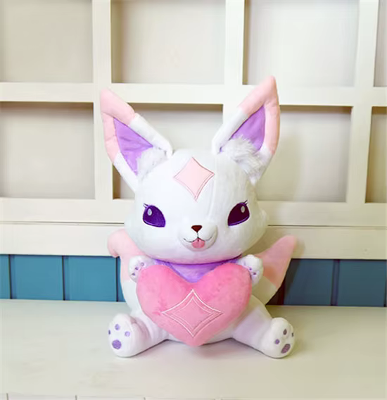 Star Guardian Ahri Little Cute Fox Kiko Mascot Anime Stuffed & Plush Cartoon Doll - AliExpress 