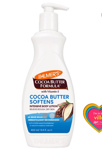 4 x 400ml Palmer's Cocoa Butter Formula Cocoa Butter Daily Skin Therapy 400ml - Boots