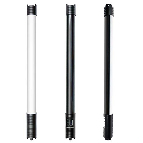 Yidoblo 60m LED-Video-Röhrenlicht mit RGB-Handheld-Stick 2800k-9990k für Hintergrundfarbe, Fülllicht, Filmaufnahmelicht, gesteuert über die Telefon-App mit Akku und Tasche