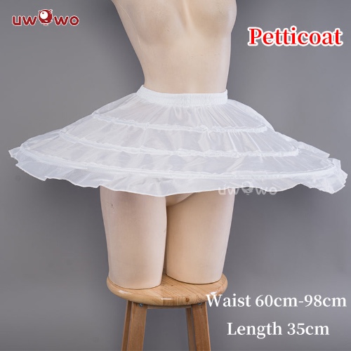 【Pre-sale】Uwowo Genshin Impact Fanart: Keqing Ballet Dress Cosplay Costume - Petticoat