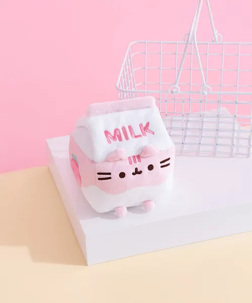 Pusheen Strawberry Milk Sips Plush | Default Title