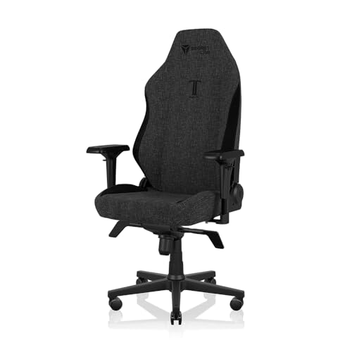 Secretlab Titan Evo Lite in BLACK3 SoftWeave Gaming Chair - Reclining - Ergonomic & Heavy Duty Computer Chair with 4D Armrests & Lumbar Support - Black - Black3 - X-Large