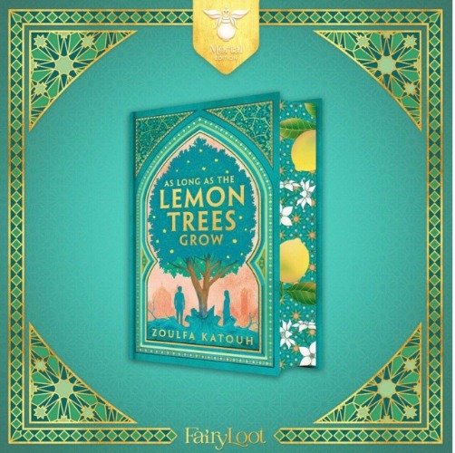 SIGNED As Long as the Lemon Trees Grow by Zoulfa Katouh FAIRYLOOT EXCLUSIVE HC