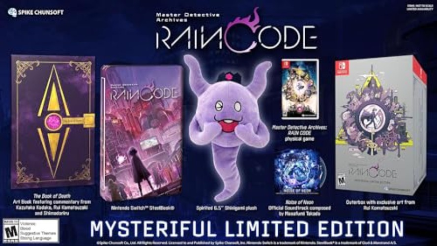Master Detective Archives: Rain Code Mysteriful Limited Edition for Nintendo Switch - Mysteriful Limited Edition - Game