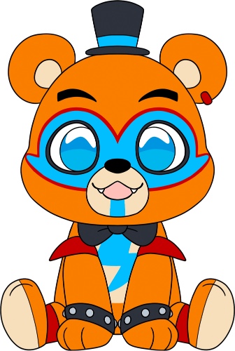 Glamrock Freddy Sit Plush (9in) | Default Title