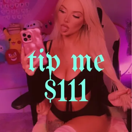 tip me $111