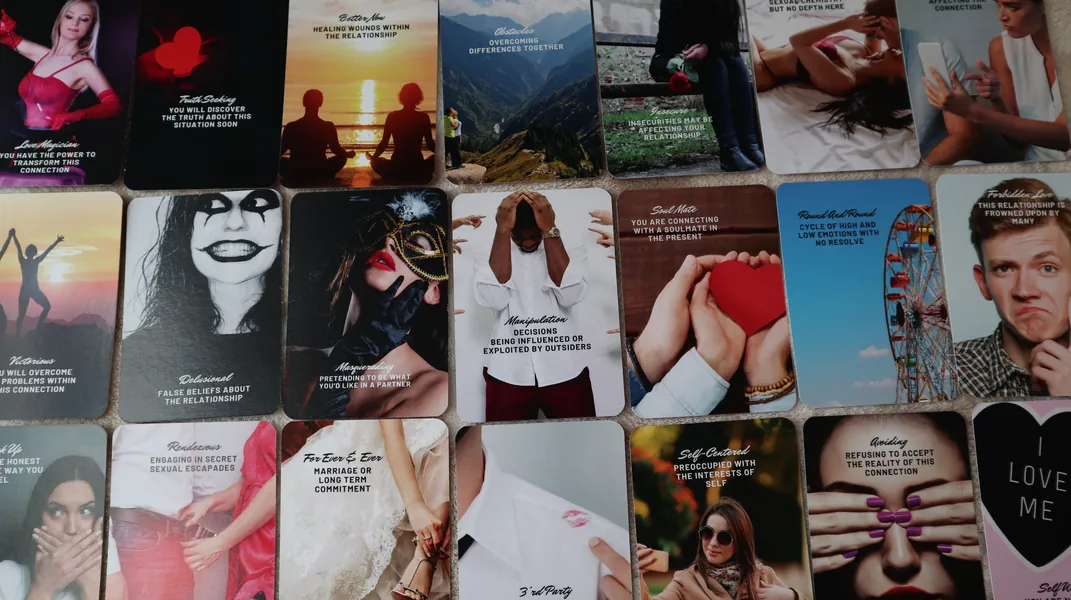 THE TRUTH IS Oracle Deck for Love and Twin Flame Tarot Readings, Unique Oracle Cards, Soulmate Deck