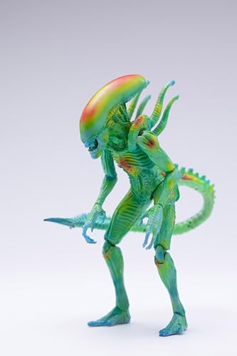 Hiya Toys Exquisite Mini Series 1/18 Scale 5 Inch AVP Thermal Vision Alien Warrior Action Figure