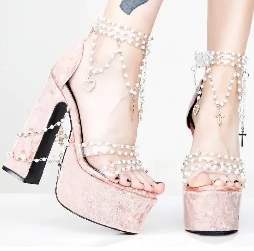 Holy Revelation Platform Heels | US 5