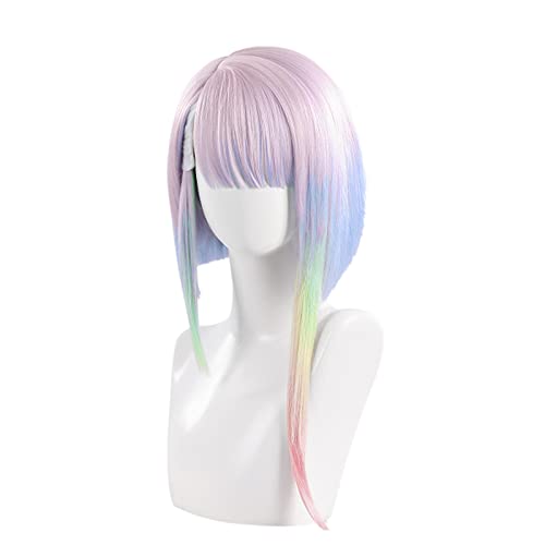 Anime Cosplay Wig for Cyberpunk Edgerunners Lucy Cosplay Wigs With Free Wig Cap Best Costume Accessories For Halloween Party (For-CosLucy) - For-CosLucy