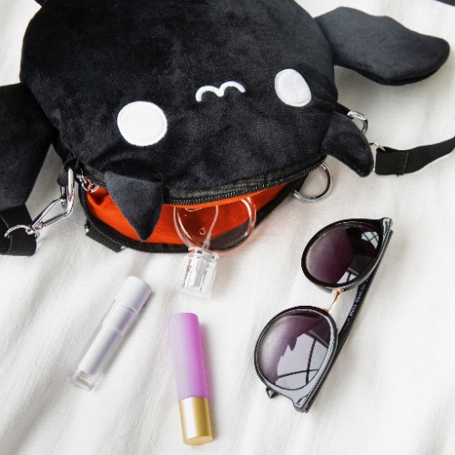 Plush Batty Backpack/Crossbody Mini Bag | Default Title