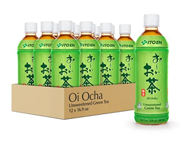 Ito En Tea Oi Ocha Green Tea, Unsweetened, 16.9 Ounce (Pack of 12) - Green Tea - 16.9 Ounce (Pack of 12)