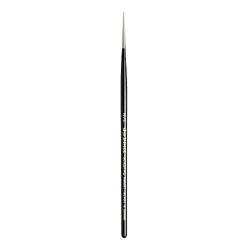 da Vinci Brushes da Vinci Series 10 Maestro Paint Brush, Kolinsky Red Sable, Size 10/0 Watercolor Round - Round Series 10 - Size 10/0