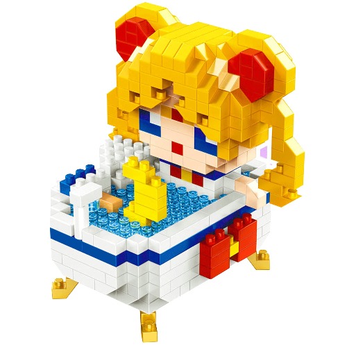 Cute Building Blocks, Movie Sailor Gifts for Girls, Sailor Action Figures, Sailor Chibi Figurine, Anime Mystery Box, Small Blind Box, Kawaii Anime Figures, Desk Room Decor, Kawaii Squishy Plush
