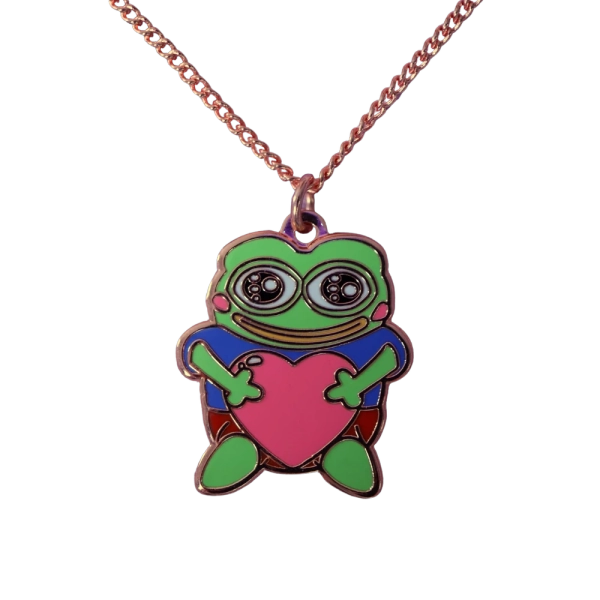 Peepo Rose Gold Necklace