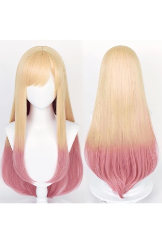 Anime My Dress-Up Darling Cosplay Costume School Uniform Marin Kitagawa Dress Shirt Skirts JK Outfits for Girls - One Size Yellow