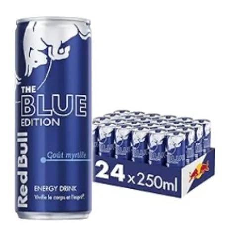 Un red bull myrtille pour lady