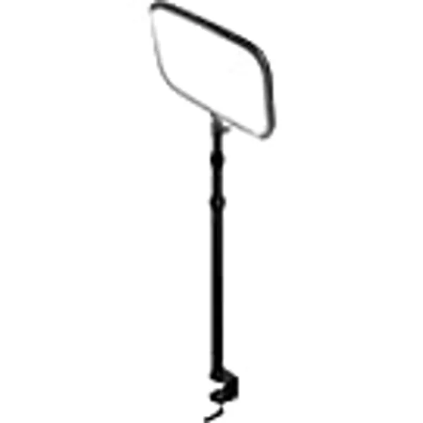 Elgato Key Light - Luce professionale da studio a 2800 lumen con morsetto da tavolo per streaming, registrazioni e videoconferenze, temperatura e luminosità regolabili con app su Mac, PC, iOS, Android