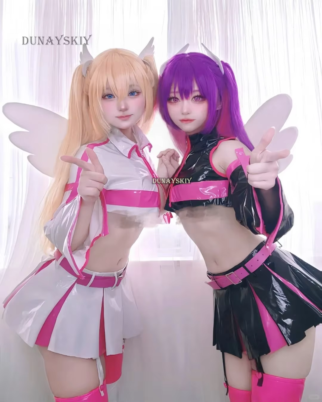 Anime 2.5 Dimensional Seduction Cosplay Nigoriri Milliela Mikari Ririsa Lilyel Cosplay Costume Wig Socks Ririeru Liliel Lilysa - AliExpress 200000532