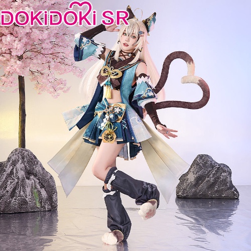 【Ready For Ship】DokiDoki-SR Game Genshin Impact Cosplay Kirara Costume | L