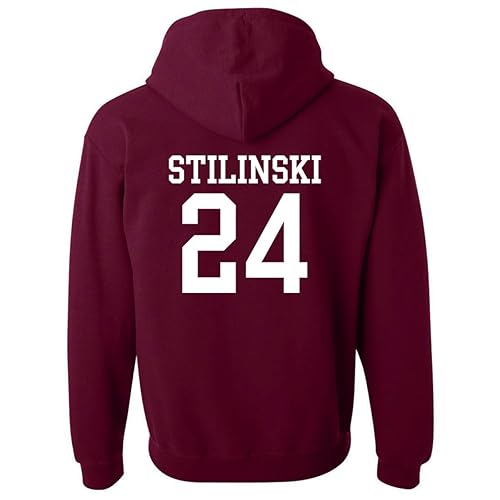 Mars NY Women's Men's Teen Wolf Beacon Hills Lacrosse Stilinski 24 Hoodie - Large