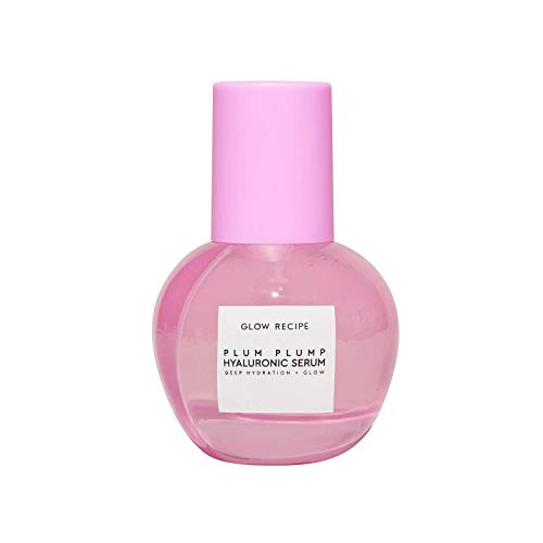 Glow Recipe Plum Plump Hyaluronic Acid Skin Care Serum - Hydrating Skincare + Face Serum for Women & Men with Antioxidant Plum + Vitamin B5 to Repair Skin Barrier & Lock-In Facial Hydration (30ml) - 1 Fl Oz (Pack of 1)